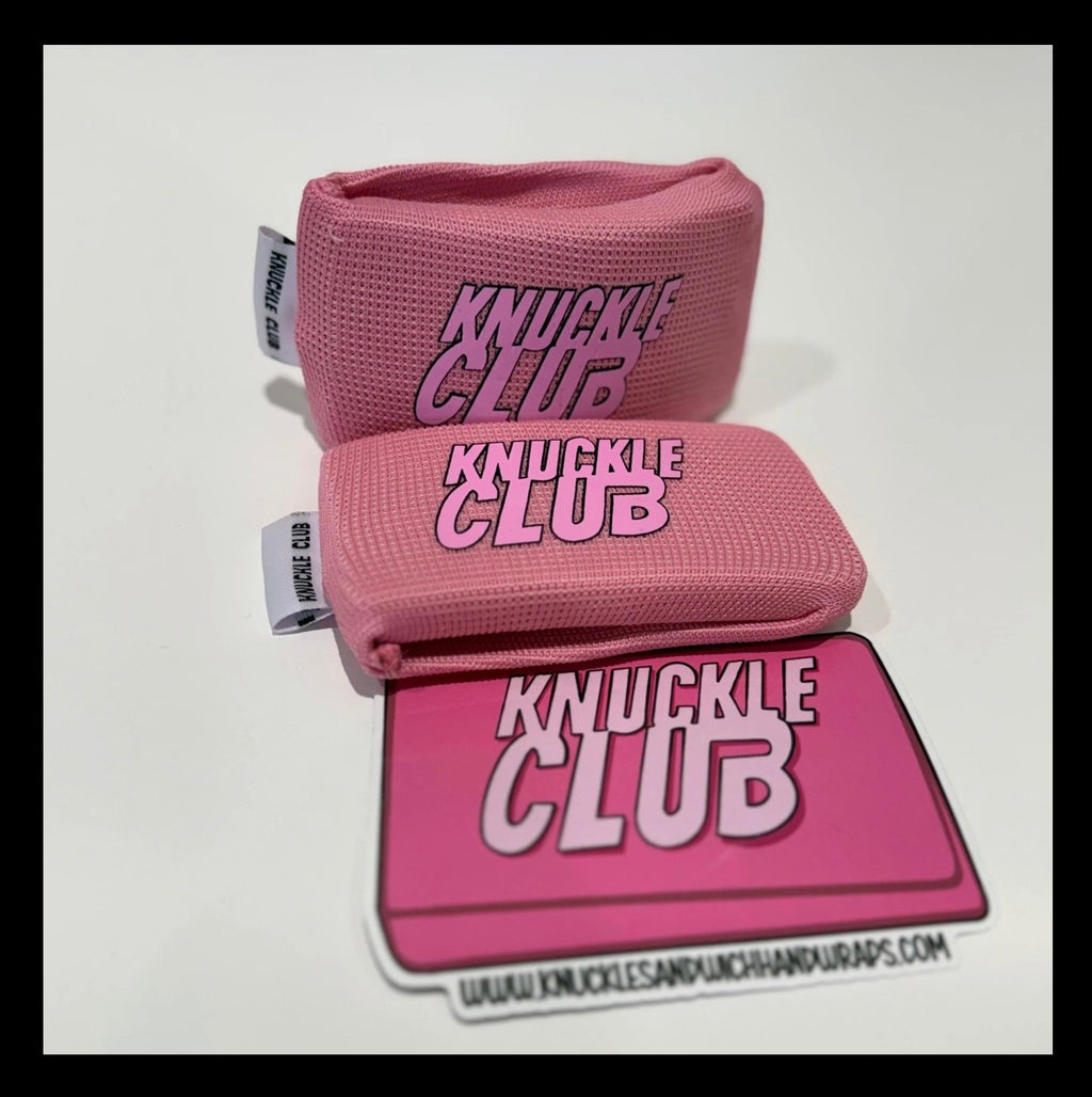 Gel Knuckle Club Guards (Pink)