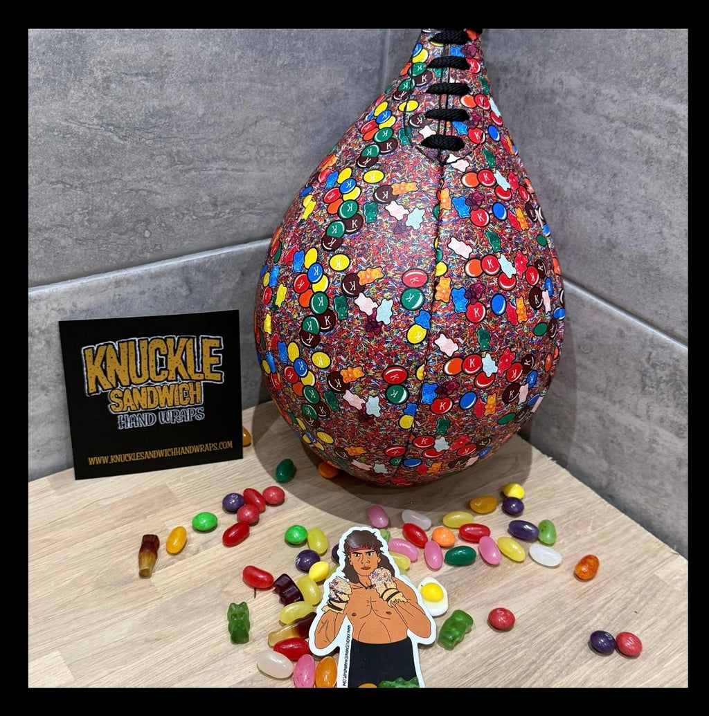 Candy Sprinkles Leather Speed Bag 2 Sizes