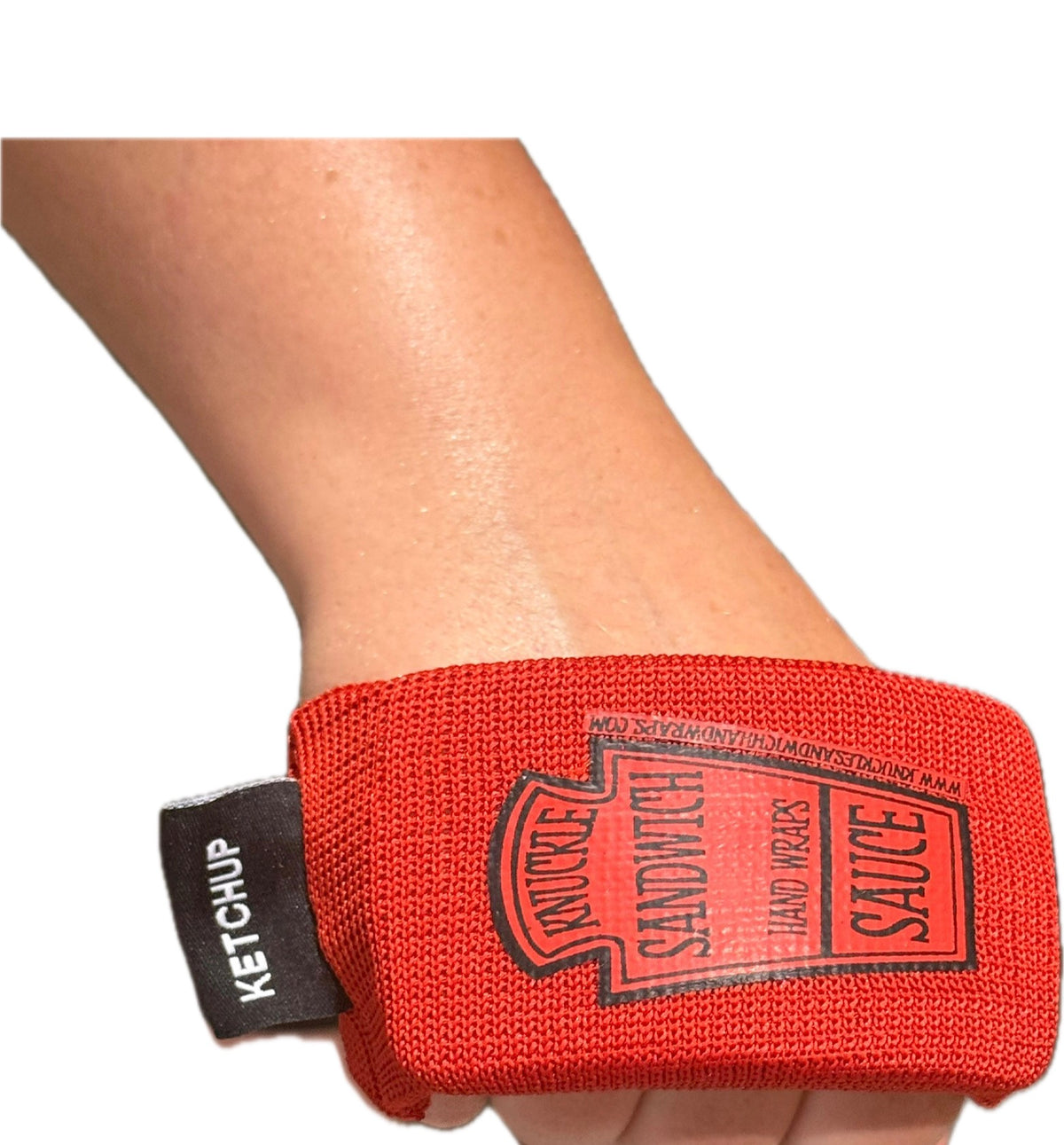 Gel Knuckle Guards Ketchup