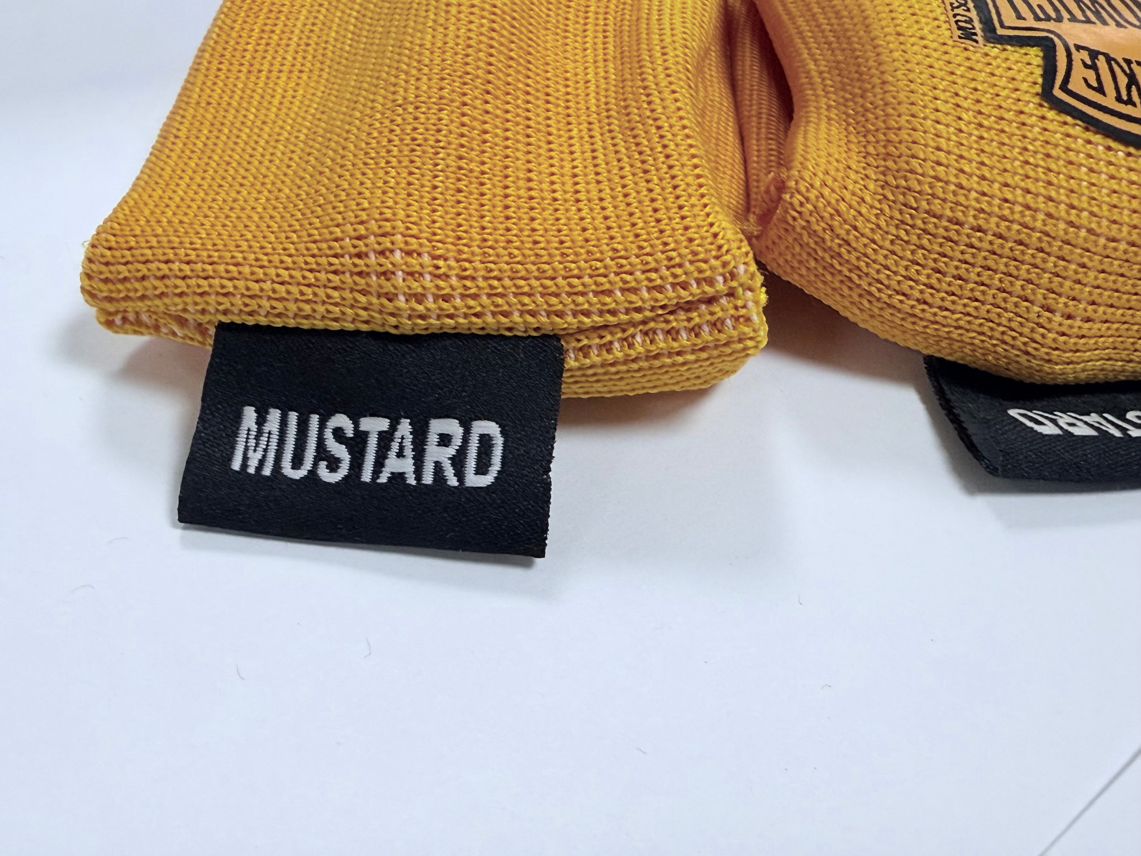 Gel Knuckle Guards Mustard