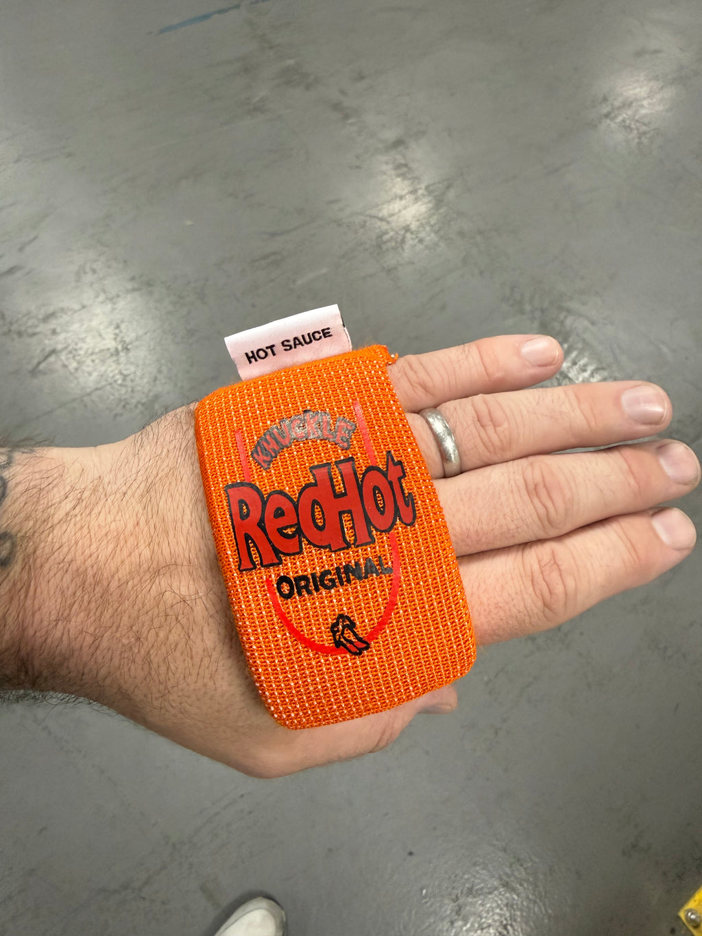 Gel Knuckle Guards Hot Sauce
