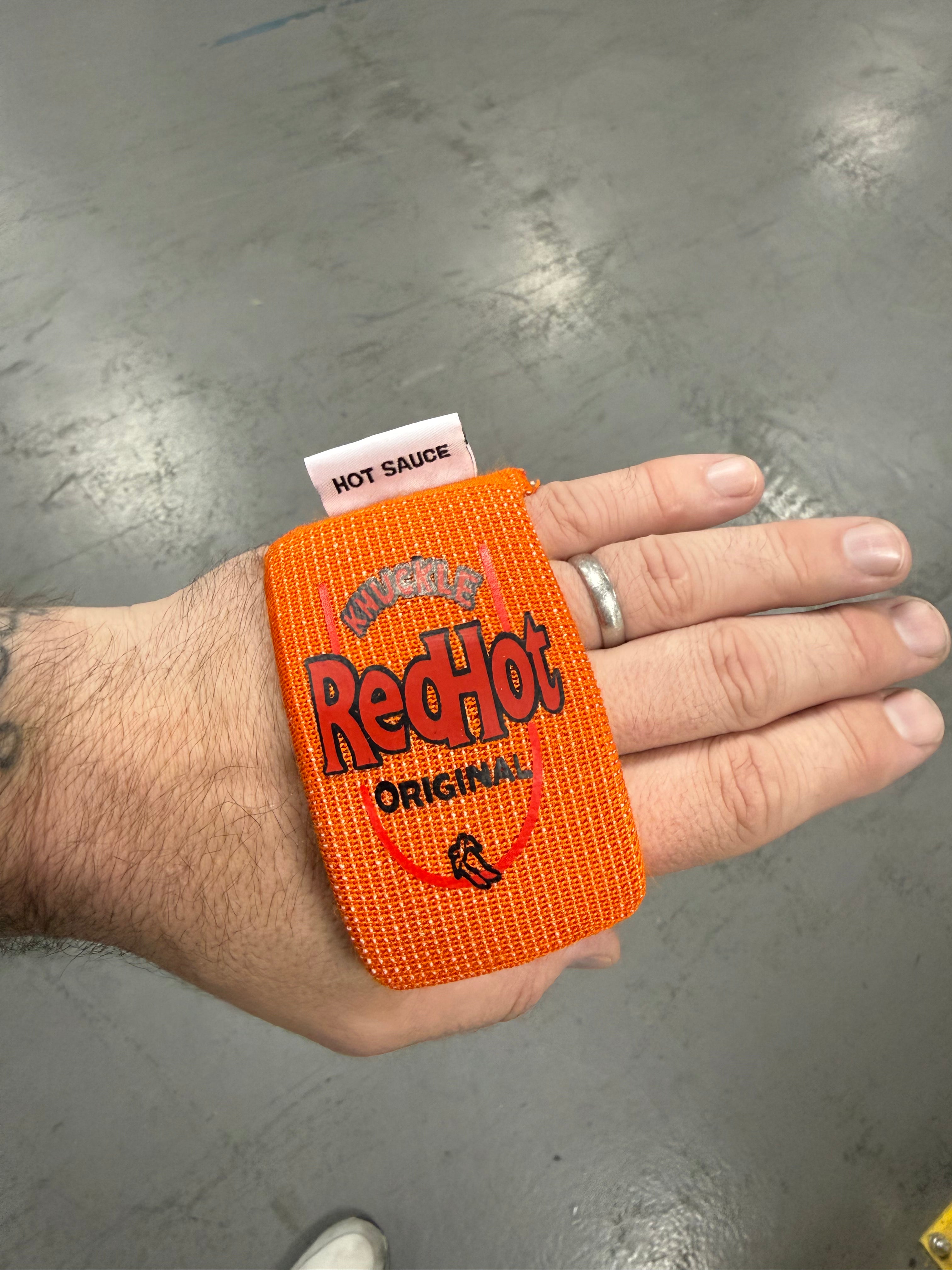 Gel Knuckle Guards Hot Sauce