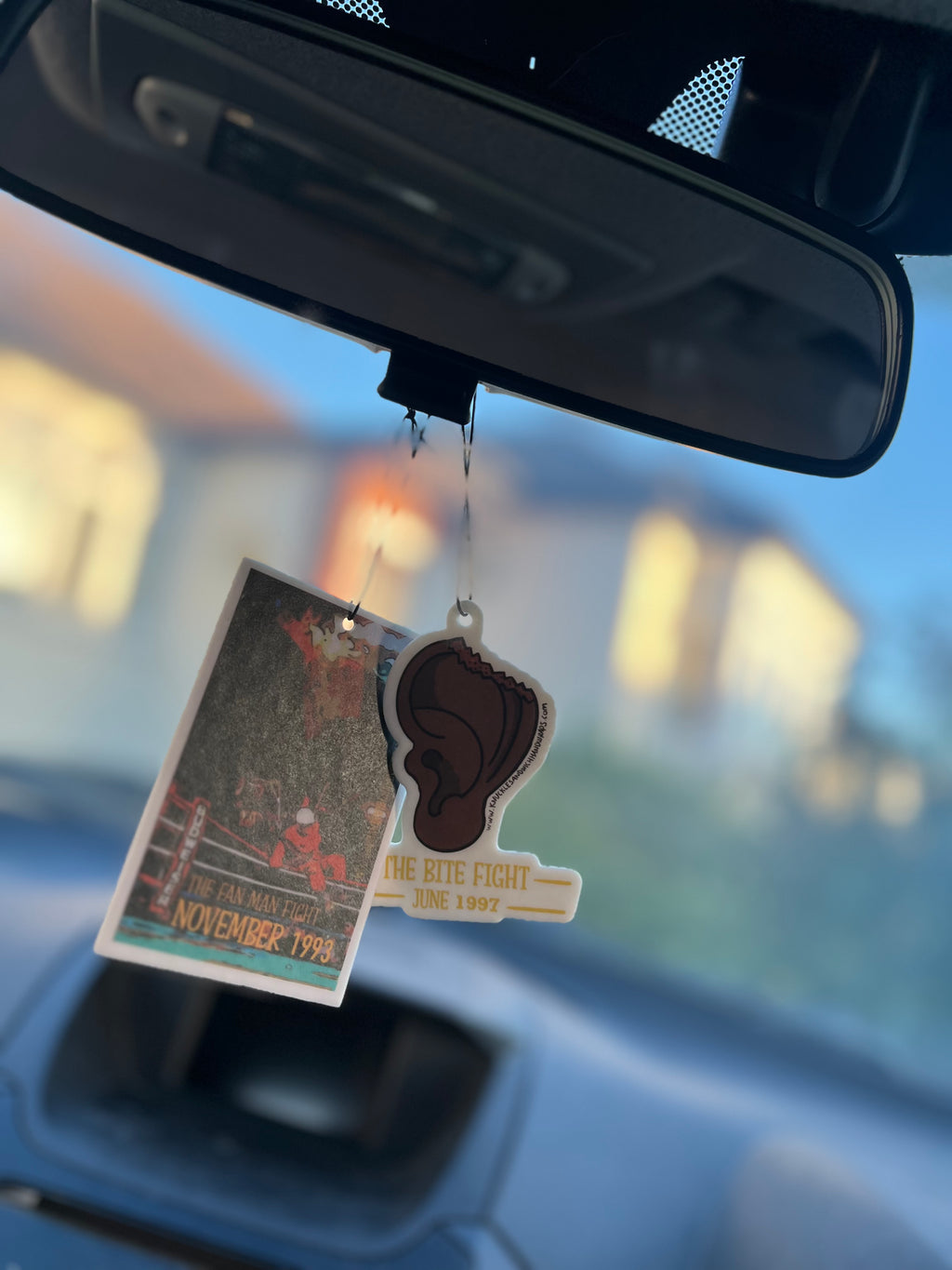 The Fan Man Fight Air Freshener